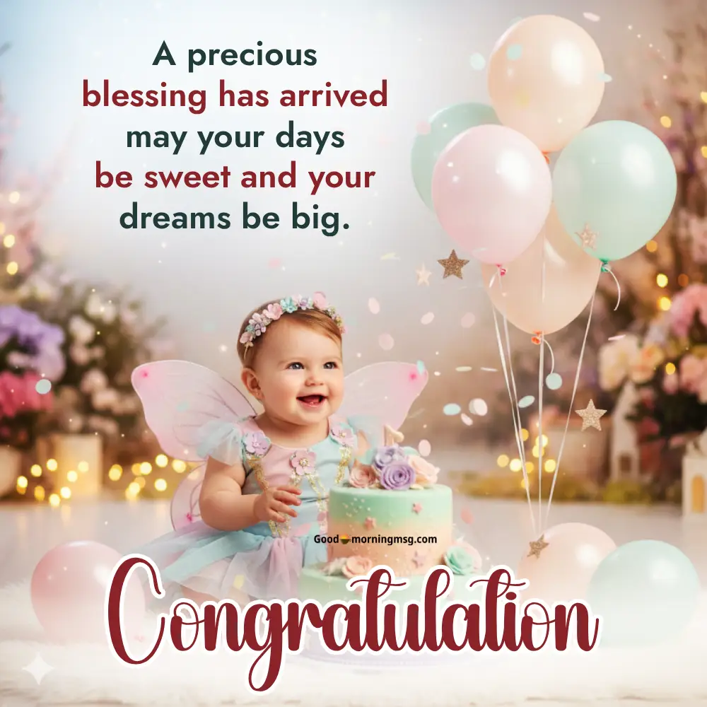 Welcome New Born Baby Wishes