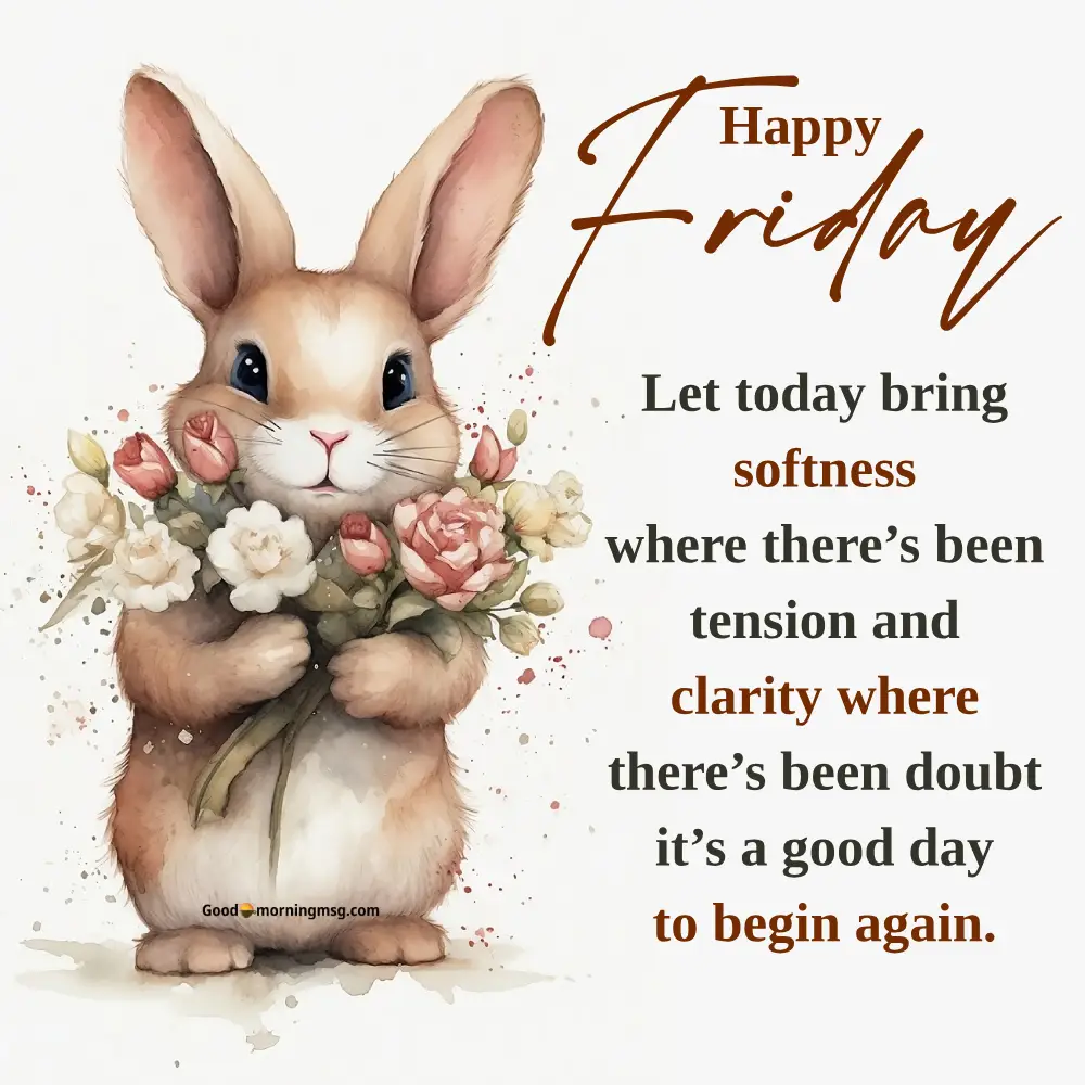 Good Morning Blessed Friday And Weekend