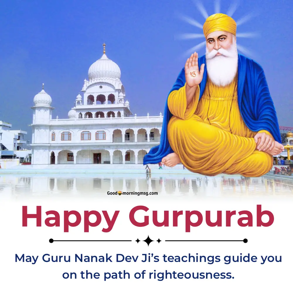 Happy Birthday Guru Nanak Dev Ji