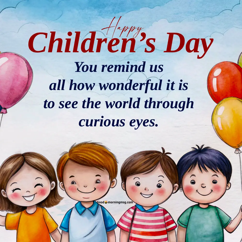 Happy Children Day Pic I Goodmorningmsg