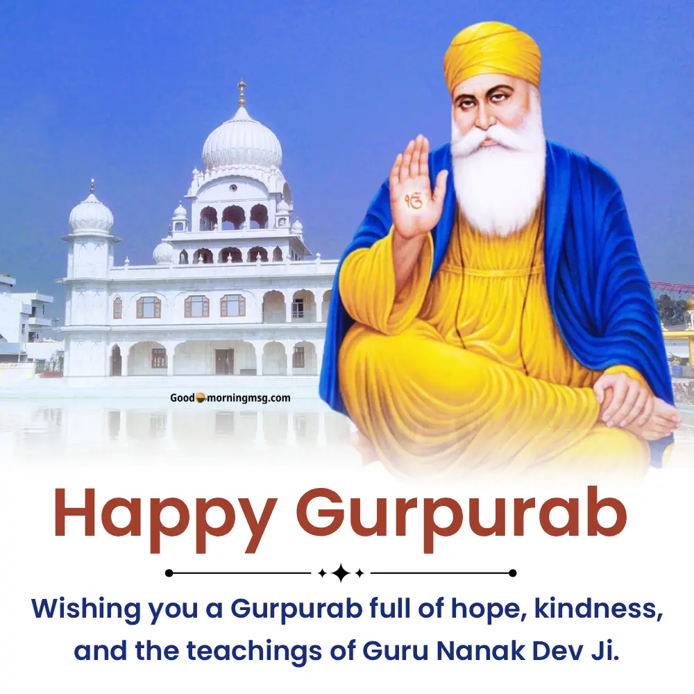 Happy Gurpurab Guru Nanak Dev Ji