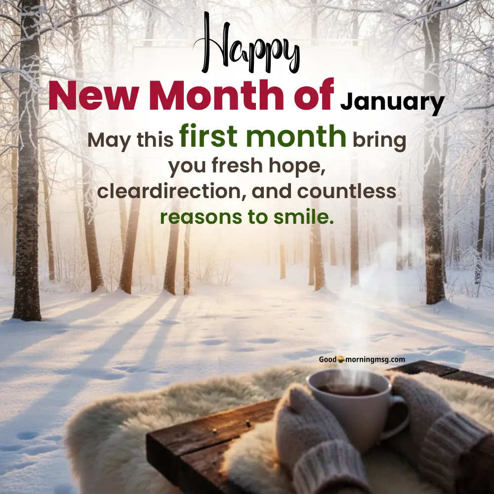 Happy January Wishes To My Love