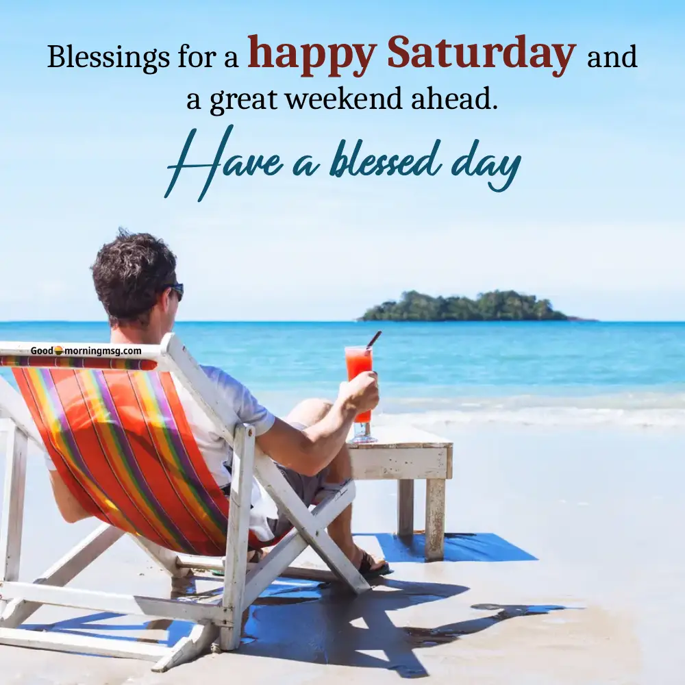 Inspirational Weekend Good Morning Saturday