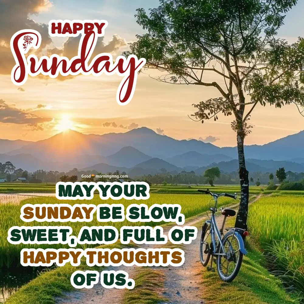 Sweet Good Morning Love Happy Sunday