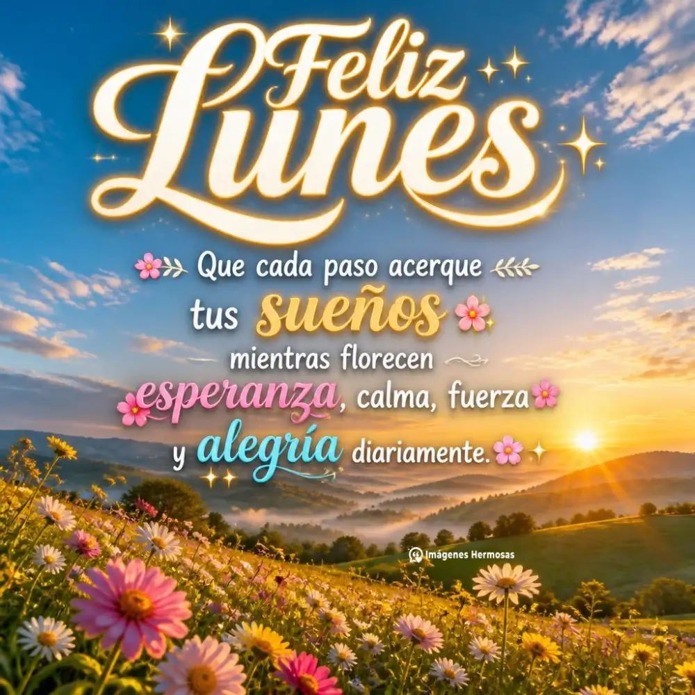 Buenos Dias Bendecido Lunes Dios Te Bendiga
