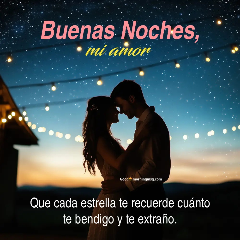 Mensajes De Buenas Noches Para Mi Amor