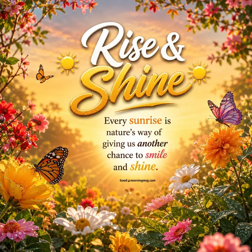 Good Morning Wishes With Beautiful Nature Images