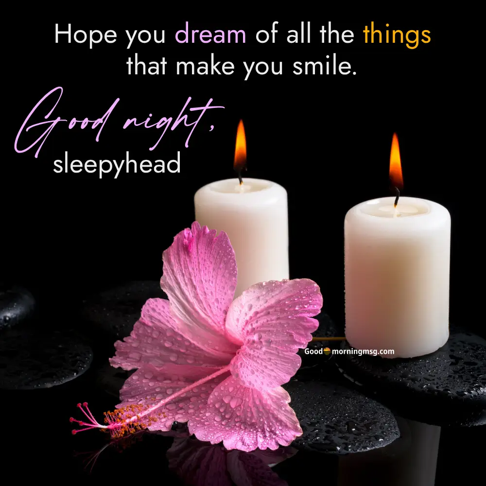 Good Night Pic With Quotes