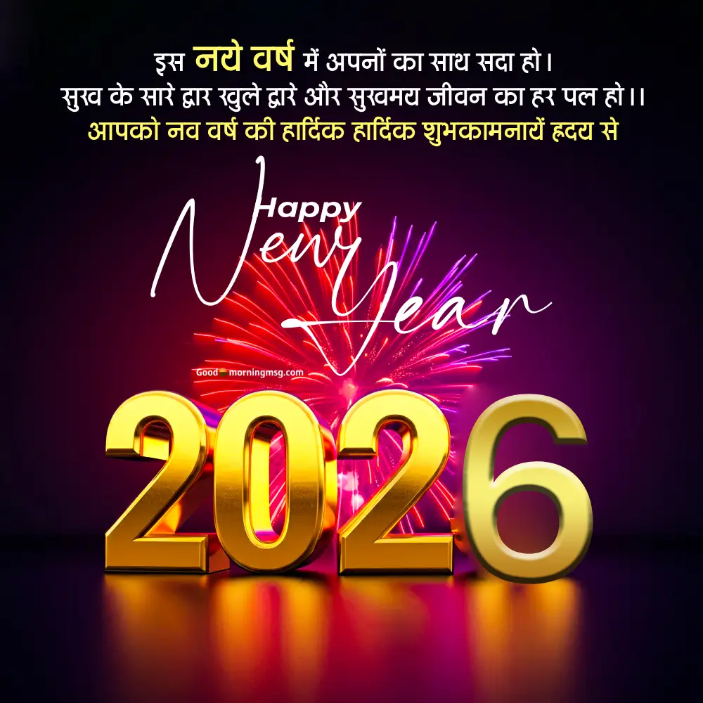 Happy New Year 2025 Wishes In Hindi Download