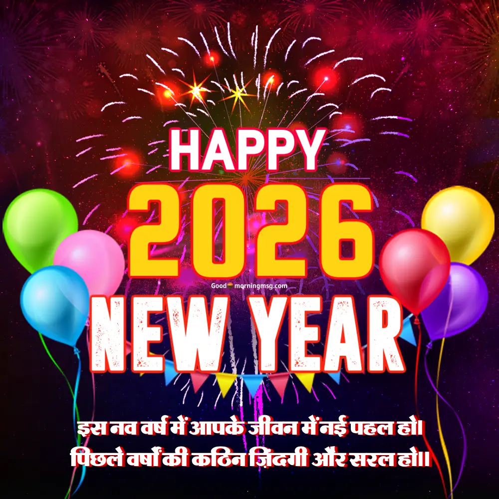 Happy New Year Message In Hindi