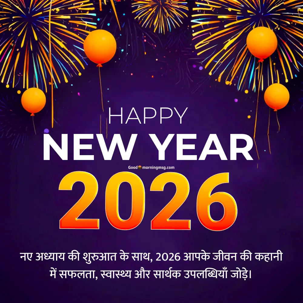 Hindi Happy New Year Wishes