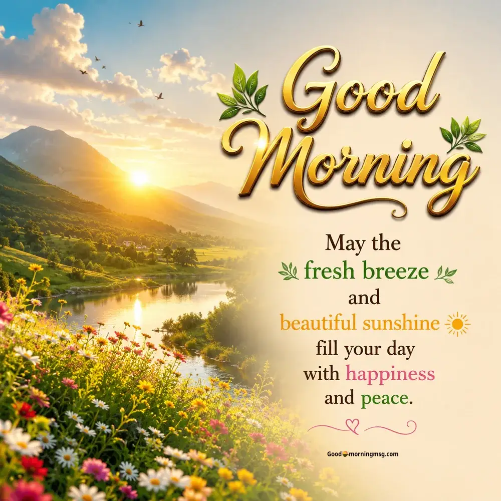 Nature Morning Wishes