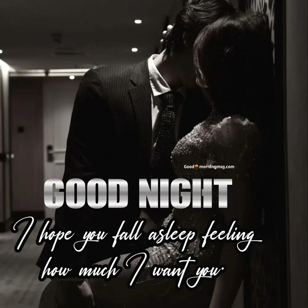 Night Hug Kiss Couple Pic