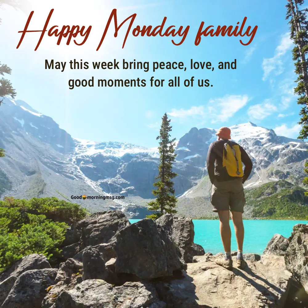 Good Morning And Happy Monday