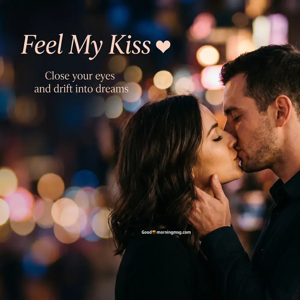 Good Night Kiss Couple