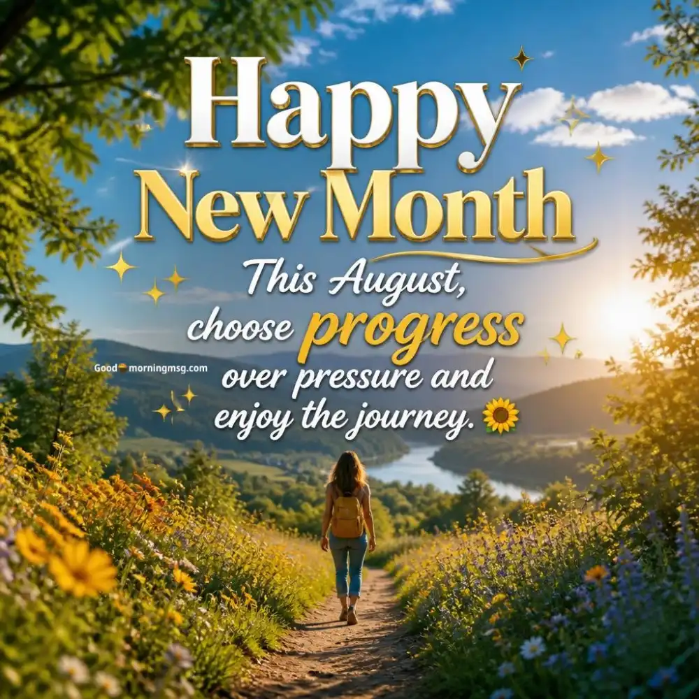 Happy New Month Of August Quotes
