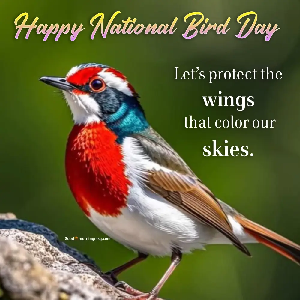 January 5 National Bird Day