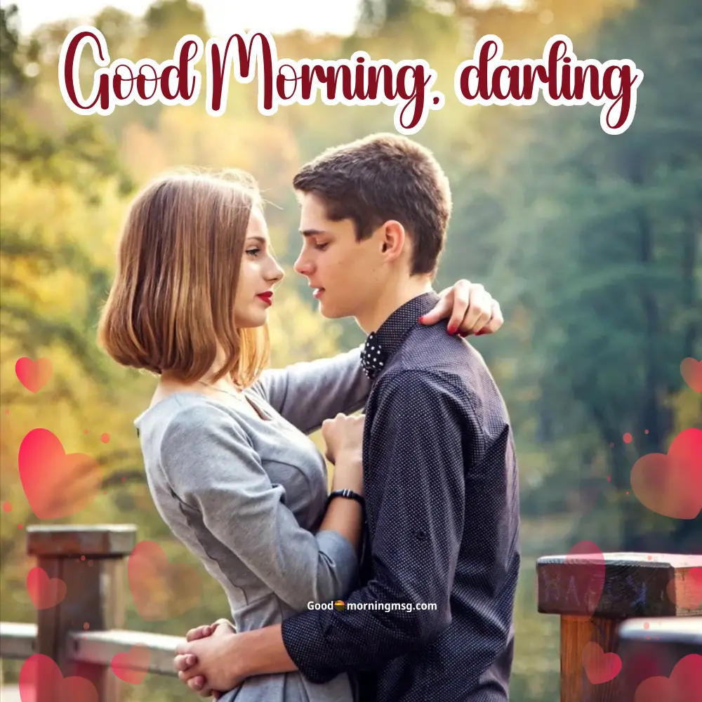 Cute Romantic Good Morning Hug