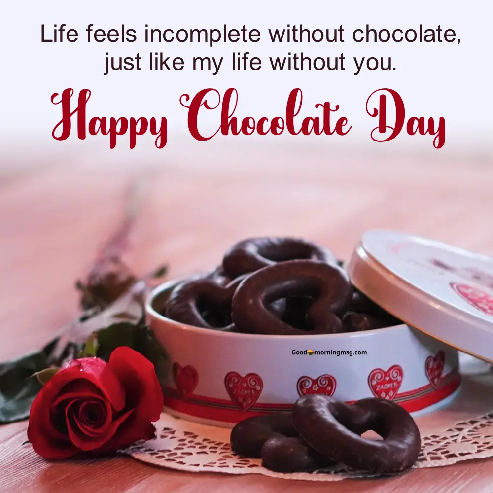 Feb 9 Chocolate Day Quotes For Sweet Love