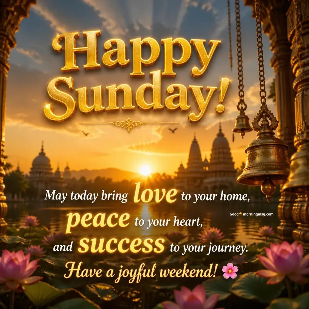 Good Morning Happy Sunday Hd Images
