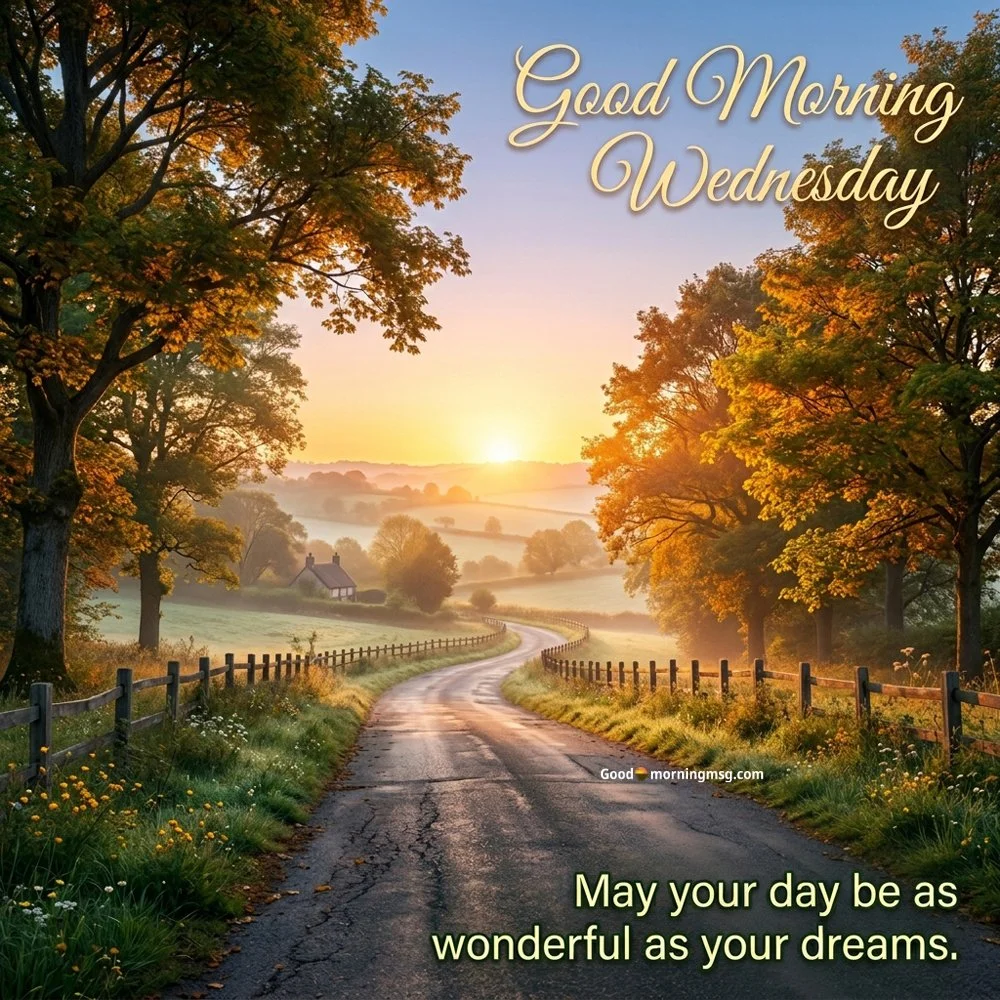 Good Morning Images Wednesday