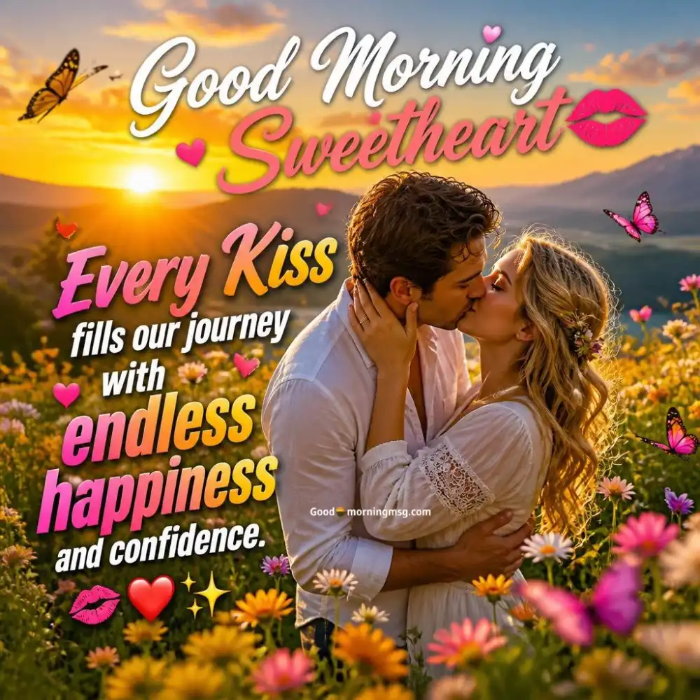 Good Morning Lip Kiss Images