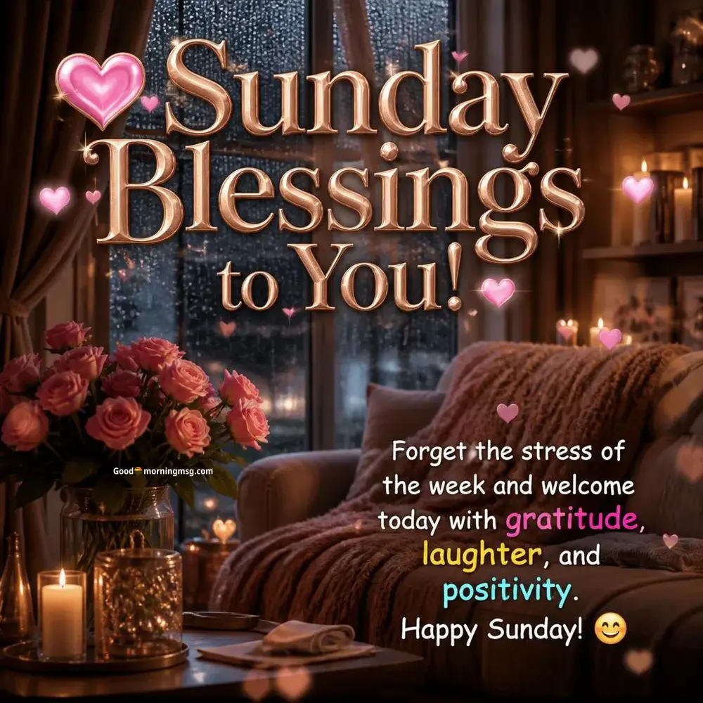 Good Morning Sunday Blessings Images And Quotes