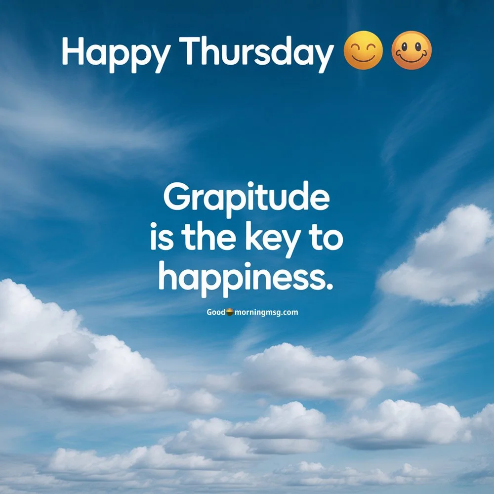 Good Morning Team Happy Thursday