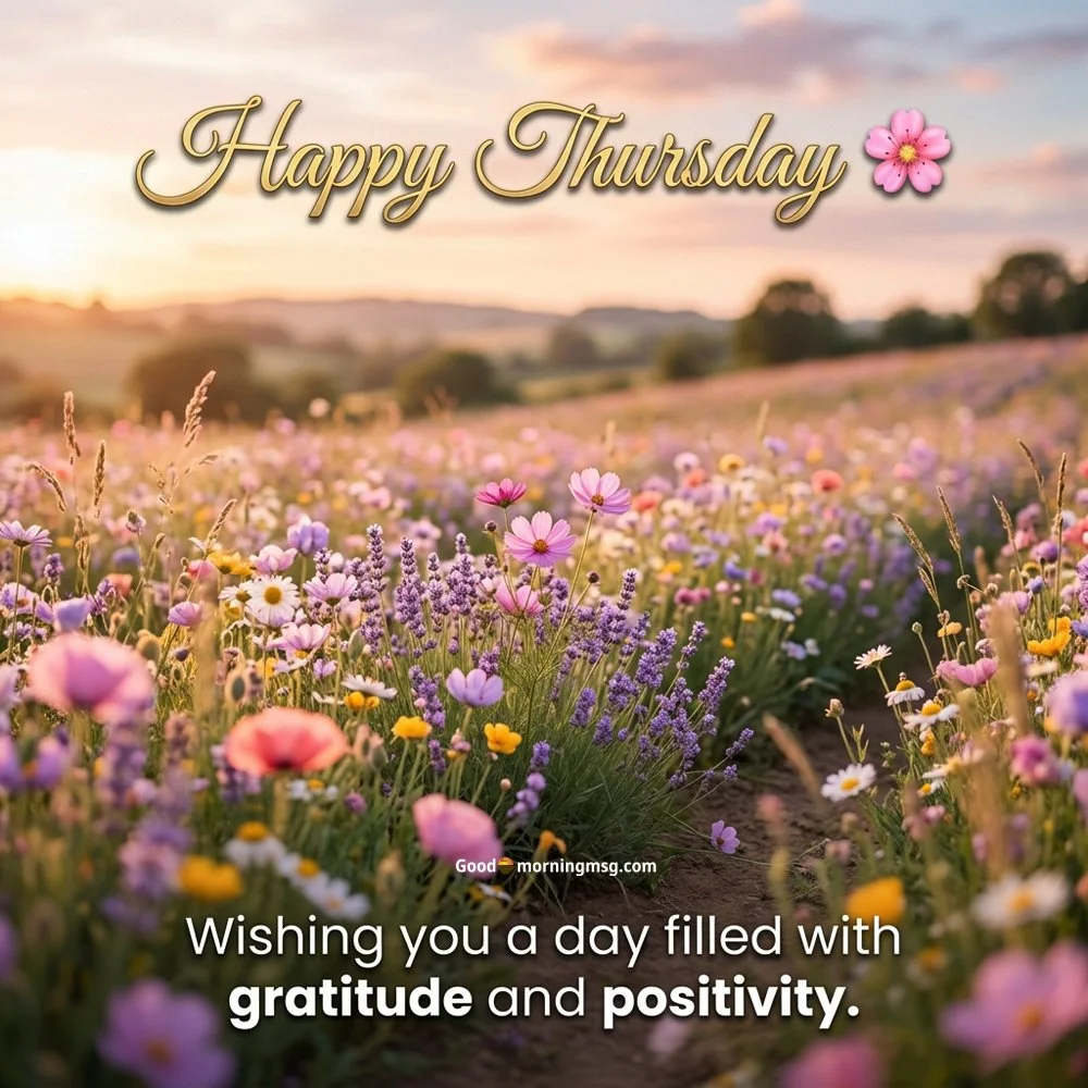 Good Morning Thursday Inspirational Blessings