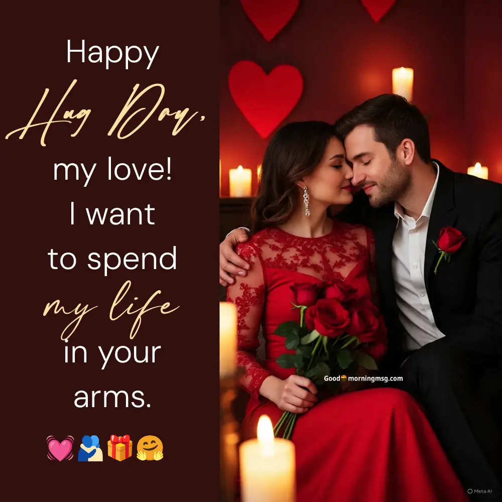 Happy Hug Day Messages