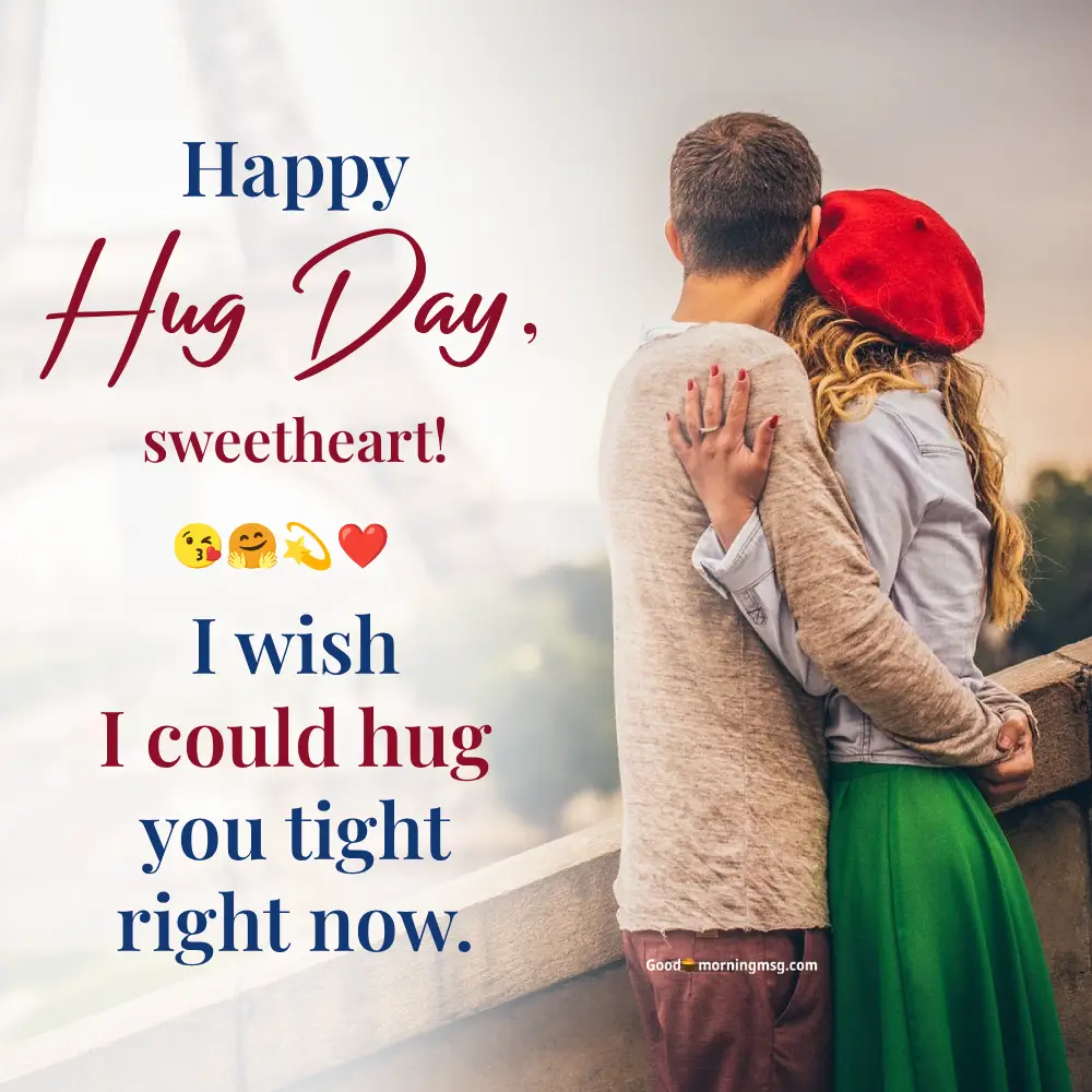 Happy Hug Day Wishes