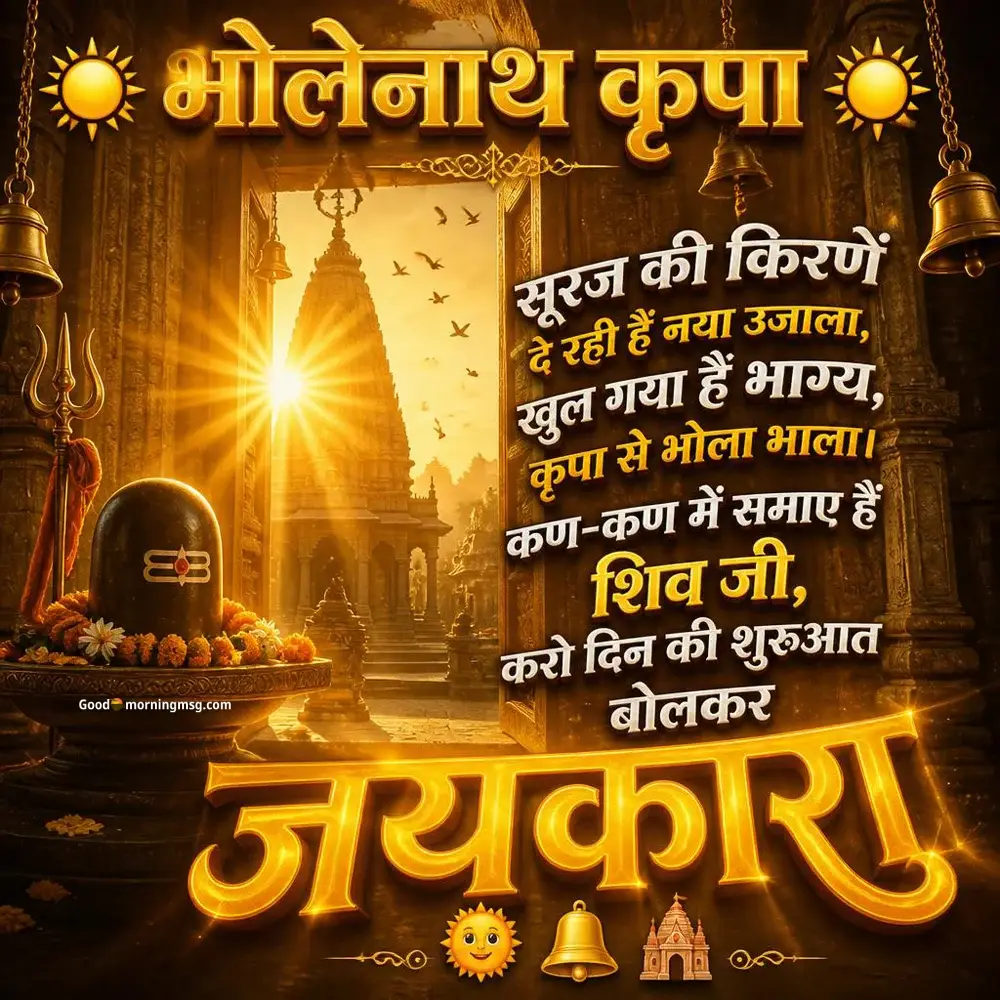 Happy Monday Om Namah Shivay Happy Monday Good Morning