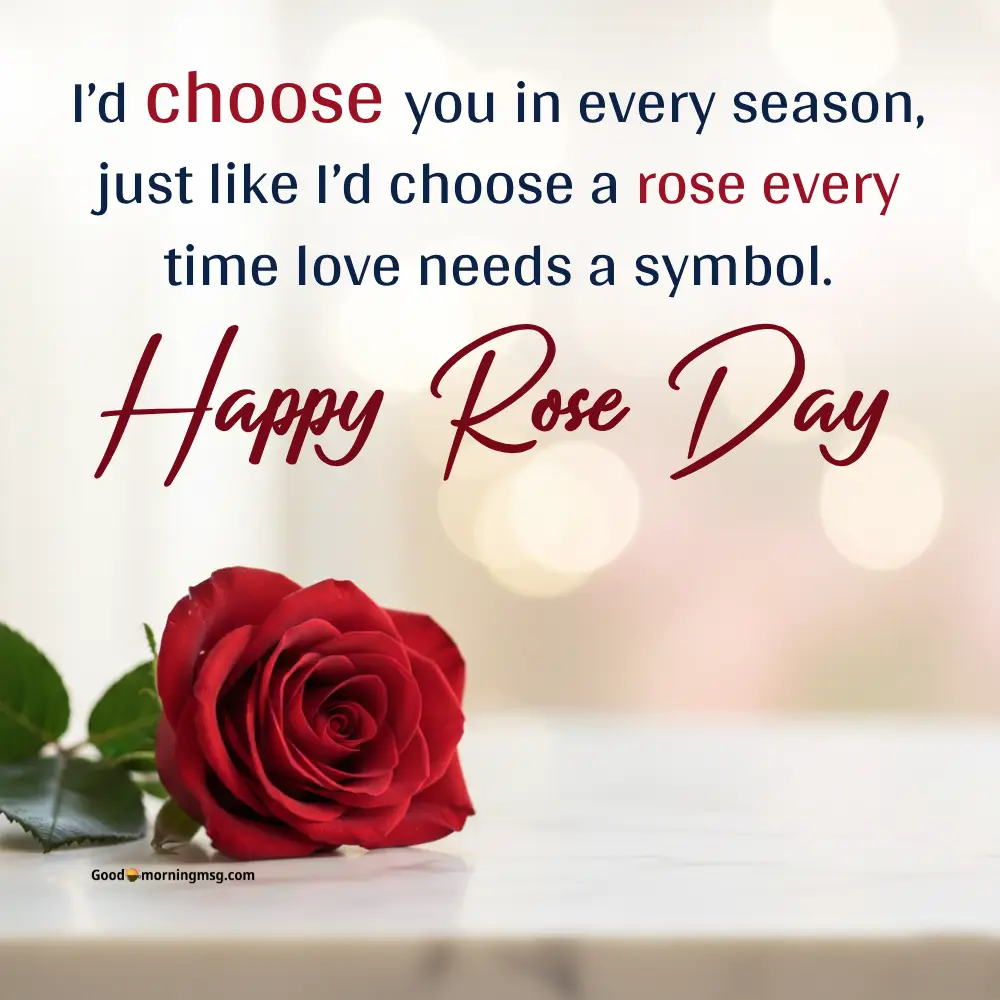 Happy Rose Day Wishes
