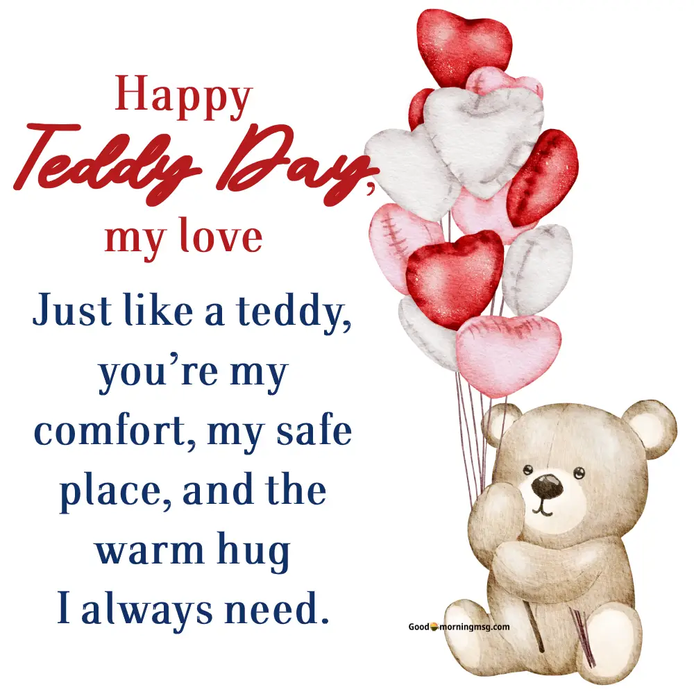 Happy Teddy Day My Love