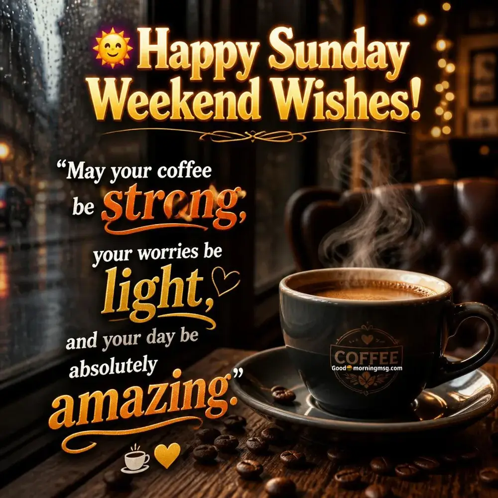 High Quality Good Morning Sunday Images Hd