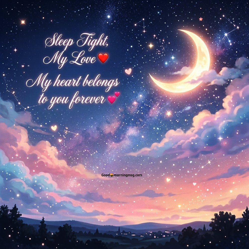 Hot Romantic Good Night Quotes For Boyfriend