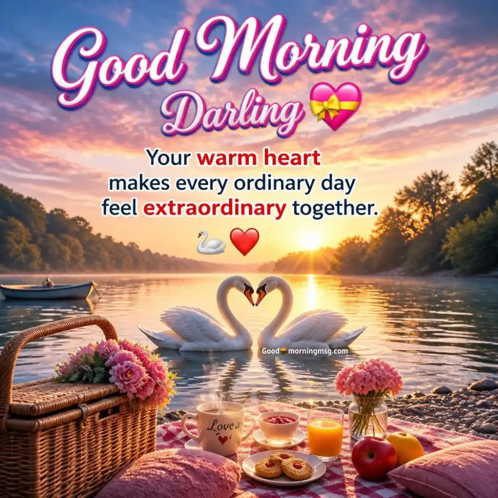 In Bed Romantic Hug Good Morning Kiss