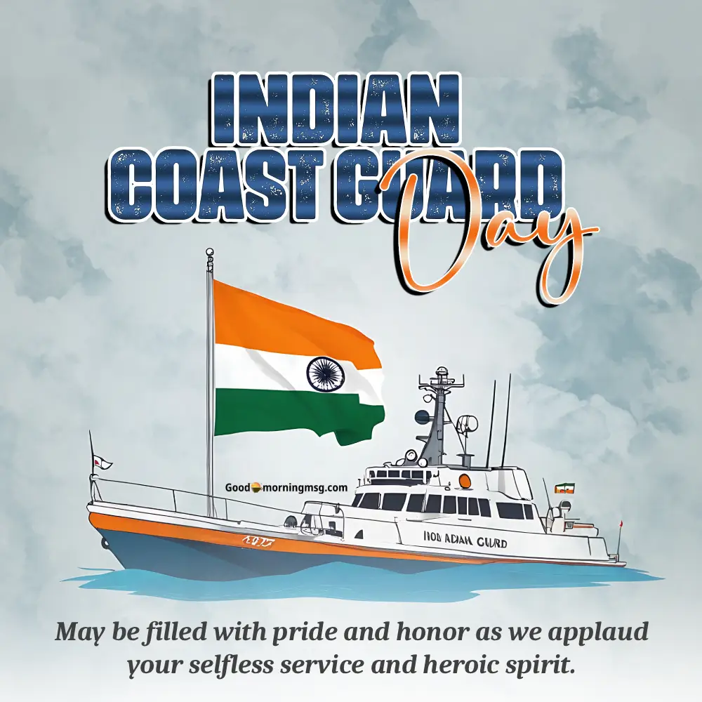 Indian Coast Guard Day status