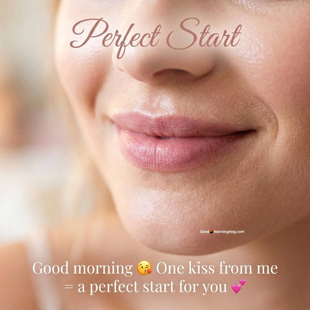 Kiss Romantic Kiss Good Morning Love