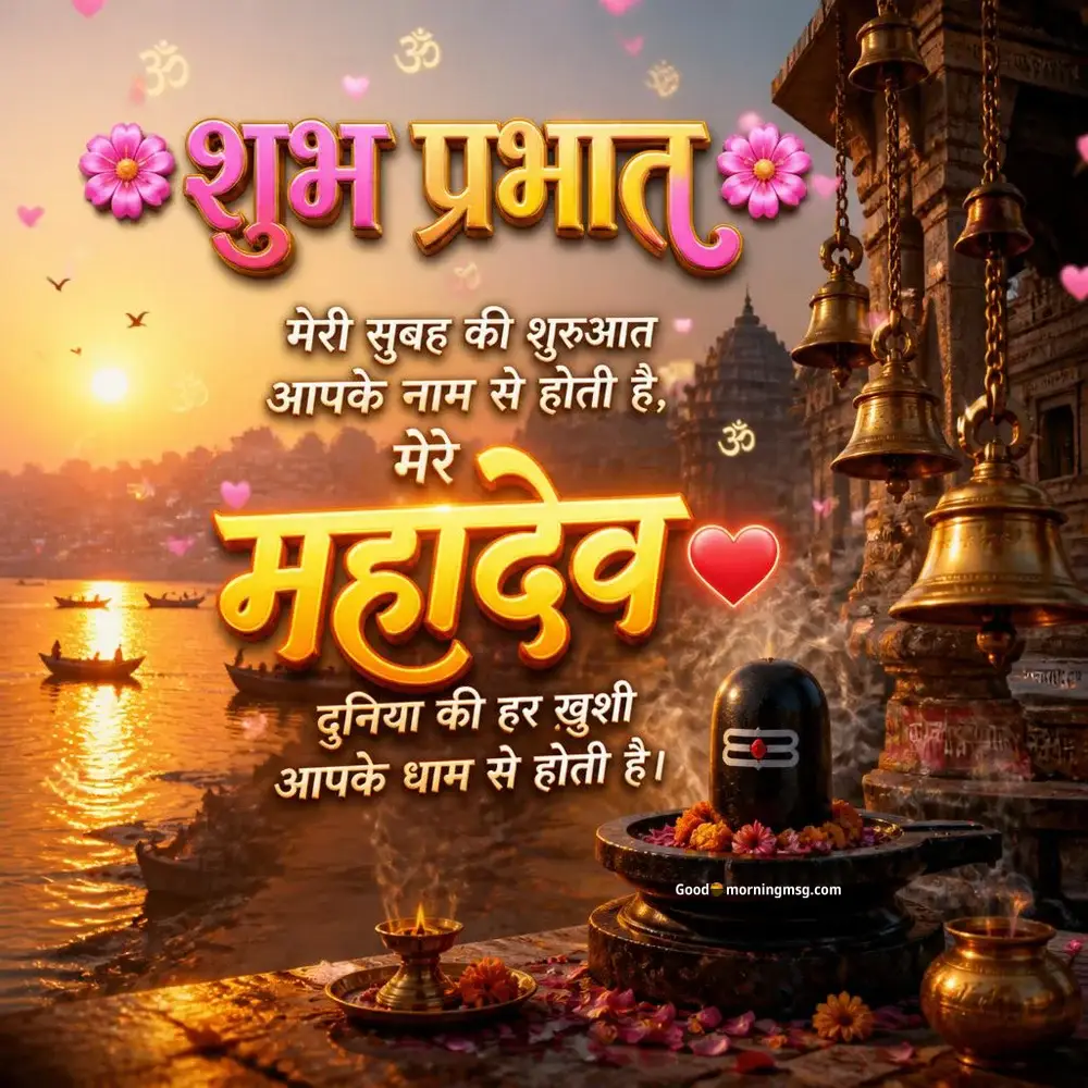 Lord Shiva Monday Good Morning