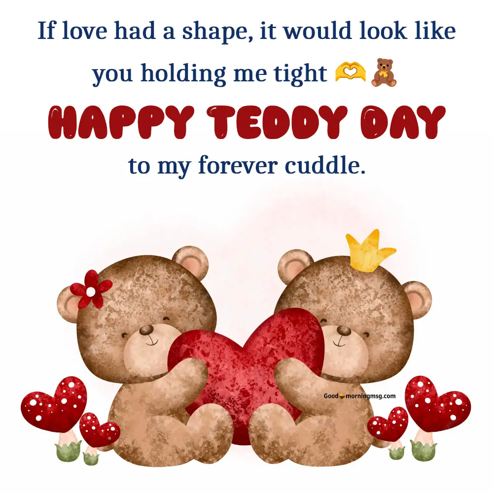 Romantic Happy Teddy Day