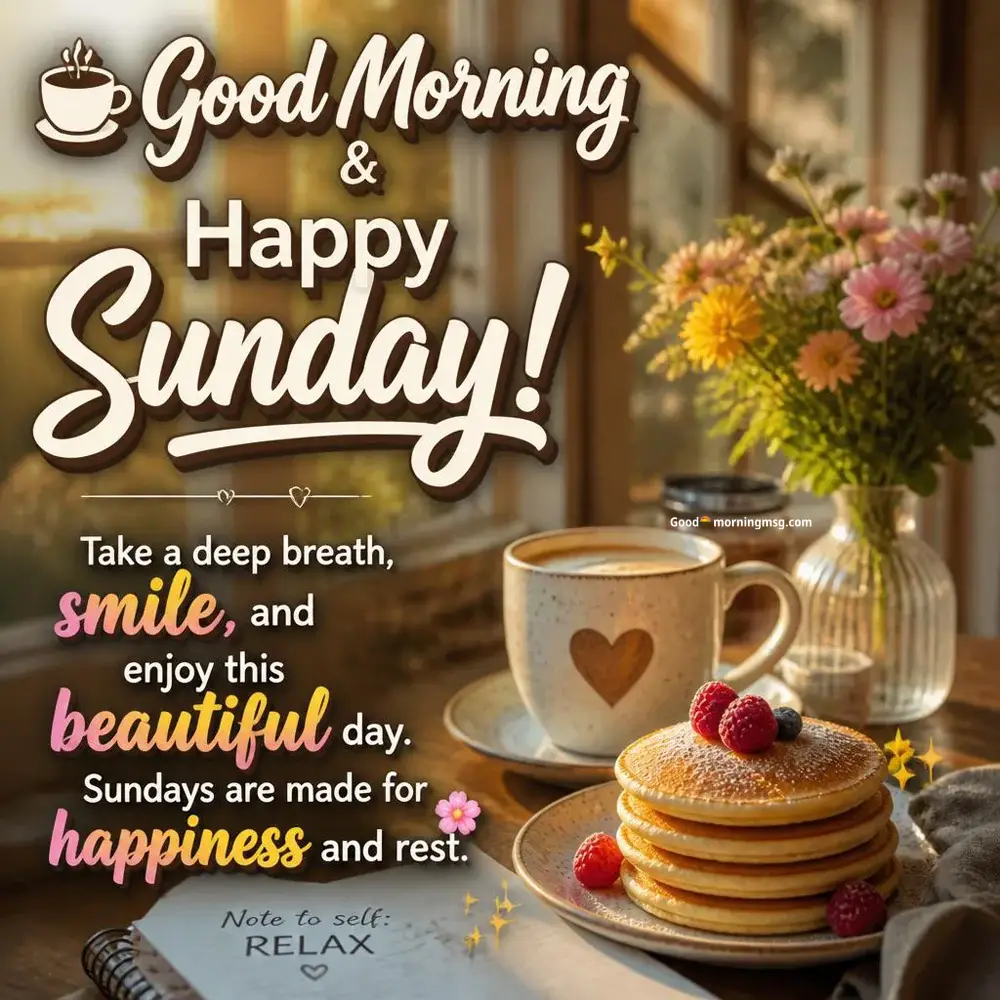 Sunday Good Morning Images For Whatsapp