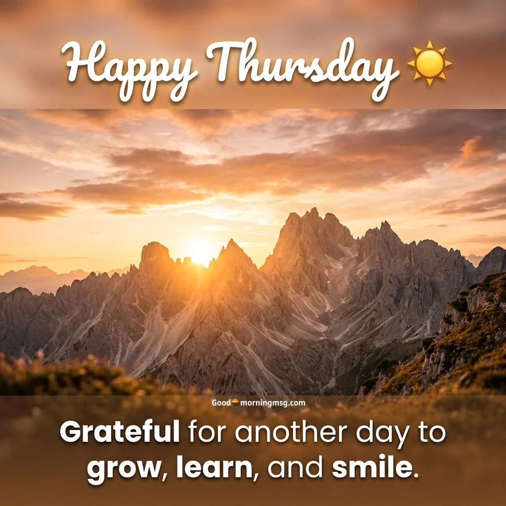 Thursday Blessings Good Morning