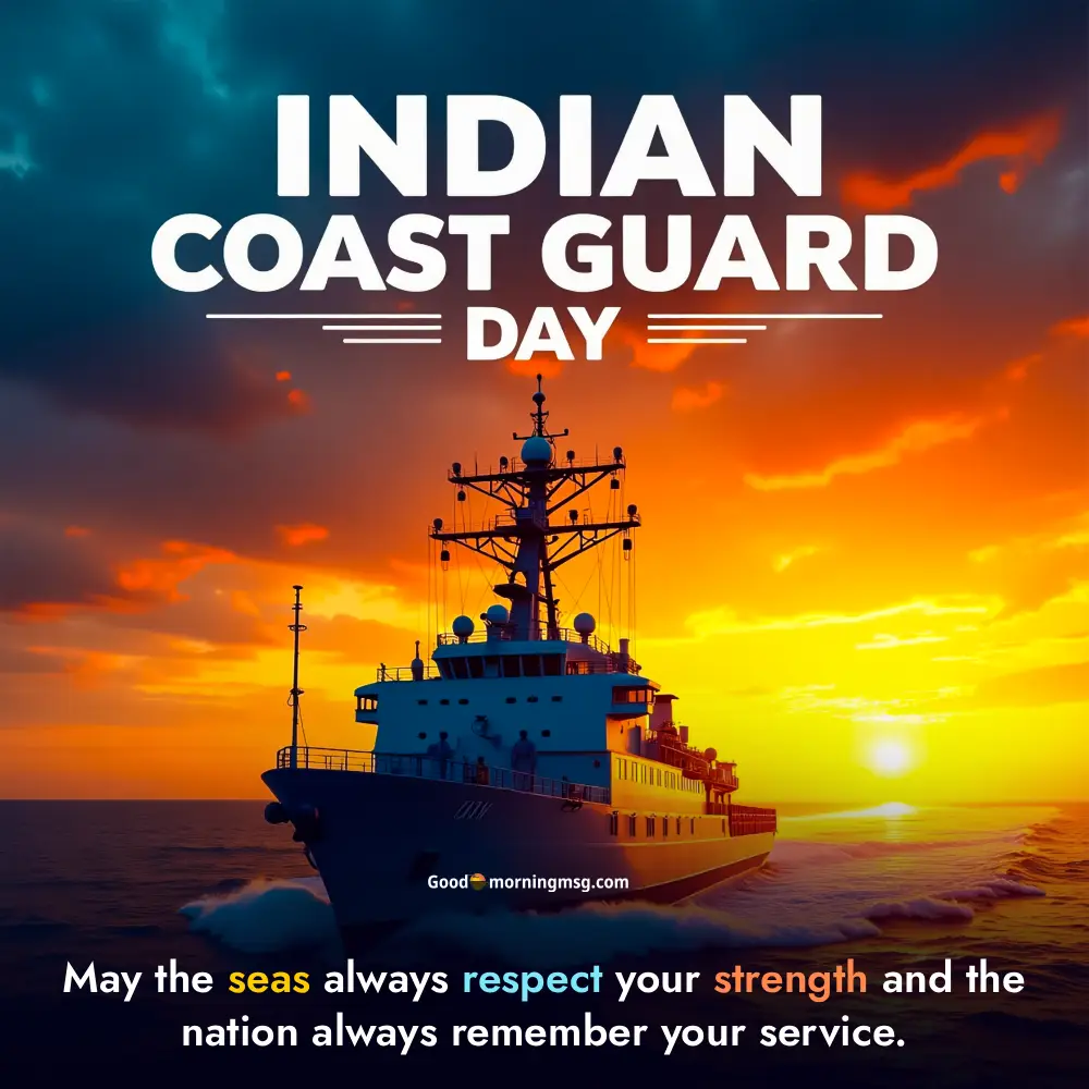 Wallpaper Indian Coast Guard Day