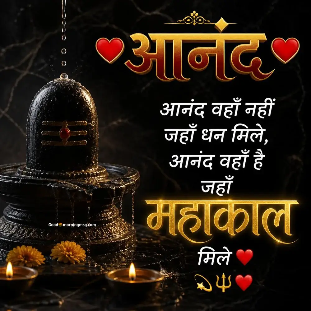 ॐ नमः शिवाय गुड मॉर्निंग Monday