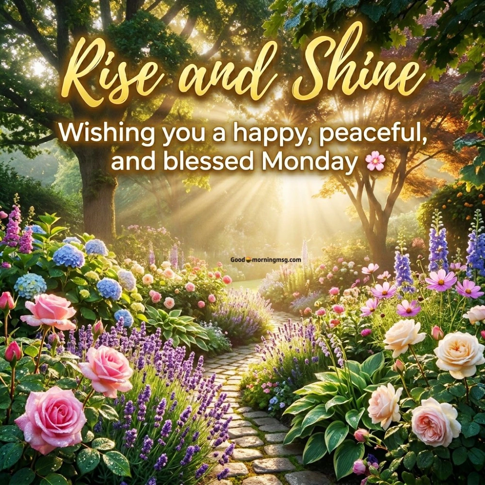 Good Morning Monday Wishes