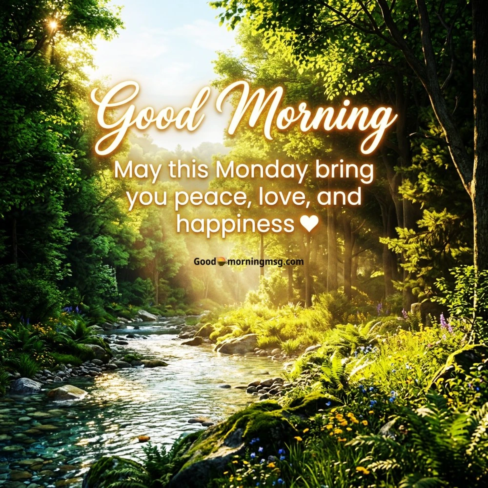 Inspirational Happy Monday