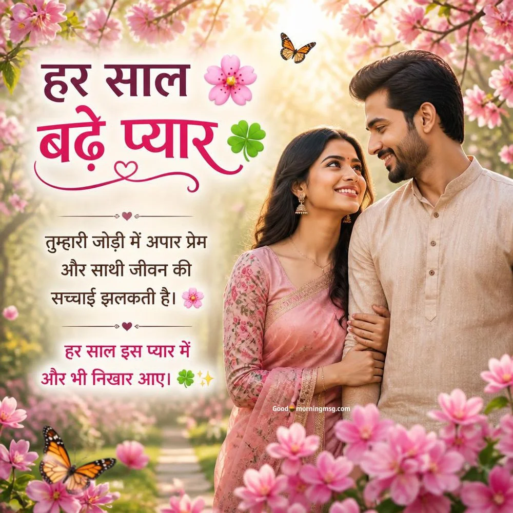 Bhai Bhabhi Ko Anniversary Wishes