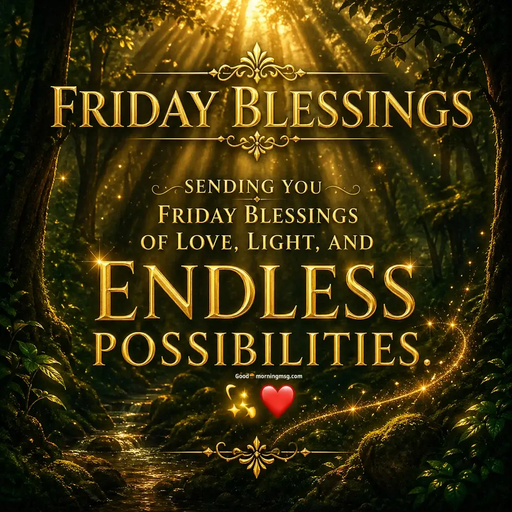 Blessed Good Morning Blessed Friday Images