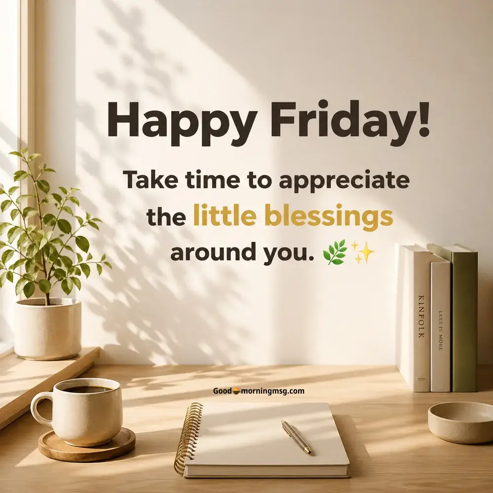 Cute Happy Friday Good Morning